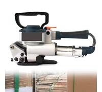 EZLUIYLDH Reggiatrice pneumatica Portatile, reggiatrice per imballaggio, Larghezza Nastro di reggia: 13-19 mm, Spessore: 0,5-1,5 mm, Tensione Massima 3500 N, per la reggiatura di Materiale Pet