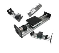 EZLUIYLDH Tavolo con Guida lineare CNC da 80-150 mm di Larghezza, Tavolo Scorrevole a Doppia rotaia, ASSE XYZ, Vite a Sfere, tavola lineare Mobile SFU SFU1605/1610 (SXG80-126, SFU1610 800 mm)