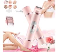 Ezme, rasoio elettrico 2 in 1 Comfort da donna, rasoio per calcolo, rasoio per calcolo, rasoio Breezelly, rasoio indolore, uso a secco bagnato, rasoio senza fili ricaricabile per viso, braccia, gambe
