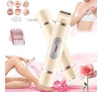Ezme, rasoio elettrico 2 in 1 Comfort da donna, rasoio per calcolo, rasoio per calcolo, rasoio Breezelly, rasoio indolore, uso a secco bagnato, rasoio senza fili ricaricabile per viso, braccia, gambe