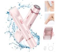 Ezme Razor, The Trimmie 2.0 by Ezme, Silky Razor, Silky Shaver, Ezme Trimmer, Silkyglow Shaver, 2 in 1 Trimmer for Women, Ipx7 Waterproof(Pink)