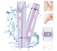 Ezme Razor, The Trimmie 2.0 by Ezme, Silky Razor, Silky Shaver, Ezme Trimmer, Silkyglow Shaver, 2 in 1 Trimmer for Women, Ipx7 Waterproof(Purple)