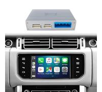EZoneTronics Retrofit Kit Decoder Box Wireless CarPlay e Android Auto per Land Rover Jaguar Range Rover Evoque Discovery XE XF F-Type 2012-2016 Plug & Play Modulo supporta GPS SWC Bluetooth WiFi Siri