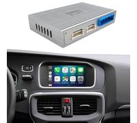 EZoneTronics Wireless CarPlay e Android Auto Retrofit Kit Decoder per Volvo V40 V60 S60 XC60 V70 XC70 S80 2010-2015 per schermo OEM da 7" Plug & Play Modulo supporta GPS SWC BT WiFi Controllo vocale