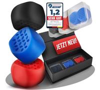 EZOT Set da allenamento per pino - Jawline Trainer, allenamento della mascella per definire la linea della mascella e il viso con toner Jawliner, Jaw Exerciser per rimuovere il mento doppio, 3 livelli