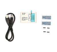 EZP2019 Programmatore flash ad alta velocità USB 2.0 Programmatore di chip BIOS per chip di memoria serie 24 25 93 con funzione di copia offline Adatto per l'industria della (Programmatore + 3 prese