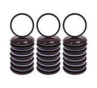 Ezprotekt Cursori e Alianti Riutilizzabili per Mobili, 45 mm, per Superfici in Moquette, per Spostare Mobili Pesanti in Modo Rapido e Semplice, Cursori per Mobili, 24 Pezzi, Marrone