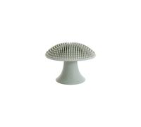 ezpz I Spugna in silicone a forma di fungo I 100% silicone ipoallergenico riutilizzabile di lunga durata I con base di aspirazione per pulire i piatti Colore Grigio