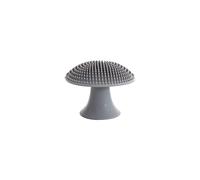 ezpz - Spugna per funghi (grigio) - 100% silicone riutilizzabile durevole e durevole spugna ipoallergenica con base di aspirazione per la pulizia di piatti, pentole e accessori per l'alimentazione