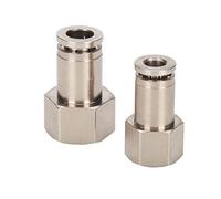 ezqnirk 1 PCS 304 Raccordi per Tubo del connettore Pneumatico in Metallo Inossidabile Inossidabile,PCF,6-m5 (6mm-M5)
