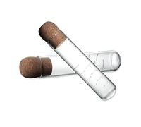 ezqnirk 1PCS Glass Tea Infuser Glass Design Tea Strainer per Mug Fancy Filters