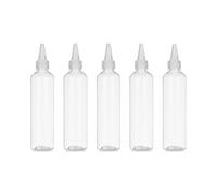 ezqnirk 5pcs Bottiglia Di Contagocce Vuota Bottiglia Di Spremitura In Plastica Con Cappuccio A Prova Di Bambino Per Contenitore Inchiostro In Colla Liquido,200ml