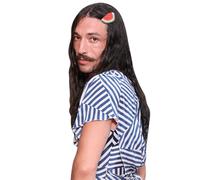 Ezra Miller (Striped Dress) Half Body Buddy Cutout