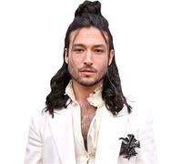 Ezra Miller (White Blazer) Half Body Buddy Cutout