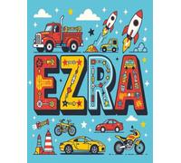 Ezra Personalized Notebook: Contains select sheets w/inspirational quotes and is perfect for journaling, note taking, or just having fun and getting ... sized (8.5x11) perfect for notes or big jobs.