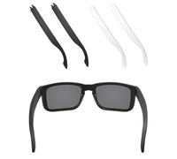 EZReplace 1 paio/2 paia di aste di ricambio per occhiali da sole Oakley Holbrook OO9102 OO9244/Holbrook XL OO9417, Nero e bianco., Taglia unica