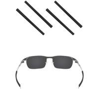 EZReplace Cuscinetti di ricambio per occhiali da sole Oakley Pitchman R/Wheel House/Tincup, 2 paia (nero)