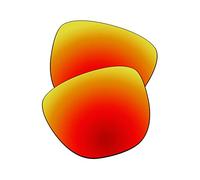 EZReplace Lenti di ricambio compatibili con gli occhiali da sole Costa Del Mar Caldera (lenti polarizzate), Rosso fuoco, Taglia unica