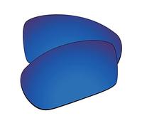 EZReplace Lenti di ricambio compatibili con occhiali da sole Maui Jim Ho'okipa MJ407 (lenti polarizzate), Blu reale, Taglia unica