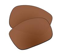EZReplace Lenti di ricambio compatibili con occhiali da sole Von Zipper Elmore (lenti polarizzate), Marrone granato., Taglia unica