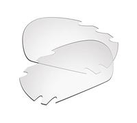EZReplace Lenti di ricambio per Oakley Racing Jacket Vented Occhiali da sole (lenti non polarizzate) - Adatto a Oakley Racing Jacket Telaio ventilato (Crystal Clear)