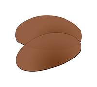 EZReplace Lenti di ricambio per occhiali da sole Oakley Eye Jacket 1.0 (lenti polarizzate), Marrone granato., Taglia unica