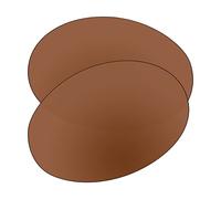 EZReplace Lenti di ricambio per occhiali da sole Oakley Eye Jacket Redux OO9438 (lenti polarizzate), Marrone granato., Taglia unica