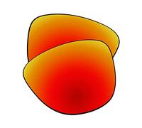 EZReplace Lenti di ricambio per occhiali da sole Oakley Frogskin OO9013 (lenti non polarizzate) - adatte per montatura Oakley Frogskin (rosso fuoco), Rosso fuoco, Taglia unica