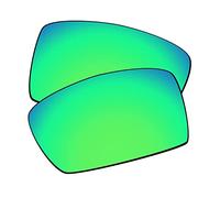 EZReplace Lenti di ricambio per occhiali da sole Oakley Gascan OO9014 (lenti polarizzate), Policarbonato aggiornato Ar rivestito primavera verde, Taglia unica