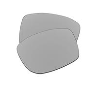 EZReplace Lenti di ricambio per occhiali da sole Oakley Gibston OO9449 (lenti polarizzate), argento metallizzato, taglia unica