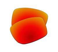 EZReplace Lenti di ricambio per occhiali da sole Oakley Gibston OO9449 (lenti polarizzate), Rosso fuoco, taglia unica