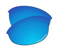 EZReplace Lenti di ricambio per occhiali da sole Oakley Half Jacket 2.0 OO9144 (lenti polarizzate), Policarbonato aggiornato blu ghiaccio, Taglia unica