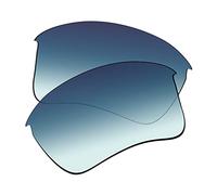 EZReplace Lenti di ricambio per occhiali da sole Oakley Half Jacket 2.0 XL OO9154 (lenti polarizzate), Blu sfumato - non polarizzato, Taglia unica