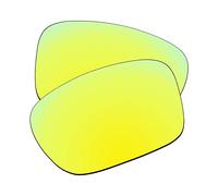 EZReplace Lenti di ricambio per occhiali da sole Oakley Holbrook Mix OO9384 (lenti polarizzate), Giallo dorato., Taglia unica