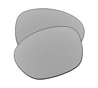EZReplace Lenti di ricambio per occhiali da sole Oakley Latch OO9265 (lenti polarizzate), Metallo argento., Taglia unica