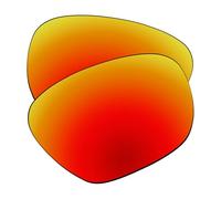 EZReplace Lenti di ricambio per occhiali da sole Oakley Lateralis OO9431 60 mm, Rosso fuoco, Taglia unica