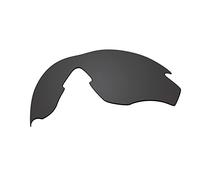 EZReplace Lenti di ricambio per occhiali da sole Oakley M2 Frame OO9212 (lenti polarizzate), Nero carbonio., Taglia unica