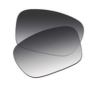 EZReplace Lenti di ricambio per occhiali da sole Oakley Mainlink OO9264-57mm (lenti polarizzate), Grigio sfumato - non polarizzato, Taglia unica