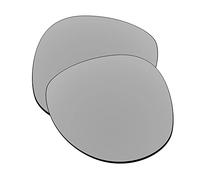 EZReplace Lenti di ricambio per occhiali da sole Oakley Plaintiff OO4057 (lenti polarizzate), Metallo: argento., Taglia unica