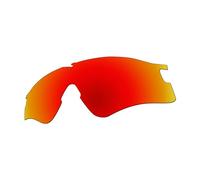 EZReplace Lenti di ricambio per occhiali da sole Oakley Si Ballistic M Frame Alpha OO9296, Rosso fuoco, Taglia unica