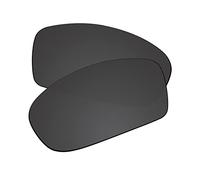 EZReplace Lenti di ricambio per occhiali da sole Oakley Square Whisker (lenti polarizzate), Nero carbonio., Taglia unica