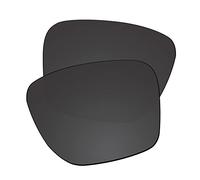 EZReplace Lenti di ricambio per occhiali da sole Oakley Sylas Asian Fit (lenti polarizzate), Nero carbonio., Taglia unica
