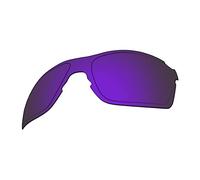 EZReplace Lenti di ricambio per occhiali Oakley EVZero Pitch OO9383 (lenti polarizzate), Blu e viola., Taglia unica