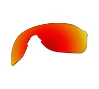 EZReplace Lenti di ricambio per occhiali Oakley EVZero Stride OO9386 (lenti polarizzate), Rosso fuoco, Taglia unica