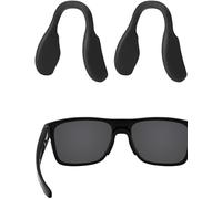EZReplace Naselli di ricambio per occhiali da sole Oakley Crossrange OO9361/Crossrange XL/Split Shot OO9461/Targetline OO9397/Outpace OO4133, 2 paia (nero)