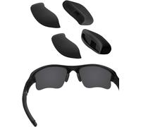 EZReplace Naselli di ricambio per occhiali da sole Oakley Flak Jacket/Half Jacket/Flak 2.0/Fast Jacket, 2 paia di colore nero, Taglia unica