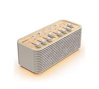 EZVALO Lite Macchina Rumore Bianco, Rumori Bianchi per Dormire, Altoparlante Bluetooth Portatile con 255+ Opzioni di Miscelazione, Luce Notturna, Timer per il Sonno, Regalo per Neonato e Adulti