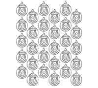 EZVFIRPDFZ San Cristoforo/San Giuseppe/San Michele Arcangelo/San Benedetto/Madonna Grazia Miracolosa Medaglia Pendente per Collana Rosario Fai Da Te Forniture Parti