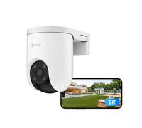 EZVIZ 2K PoE Telecamera di Sorveglianza per Esterni 360° PTZ Telecamera per