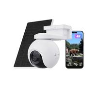 EZVIZ EB8 PRO WIFI + 4G - TELECAMERA DA ESTERNO MOTORIZZATA A BATTERIA CON MODULO 4G + WIFI - 4K - GPS INTEGRATO - COLOR NIGHT VISION - DIFESA ATTIVA - RILEVAMENTO INTELLIGENTE MOVIMENTO - AUDIO BIDIR